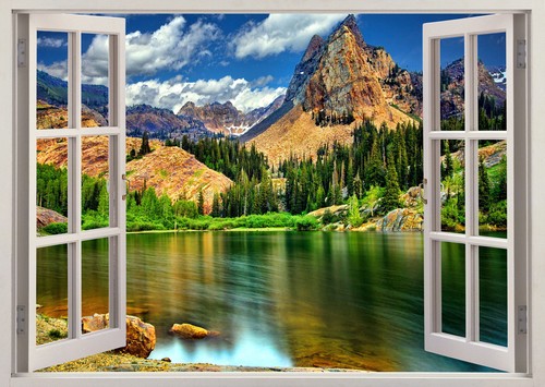 Nature mountains waterfall - mountains,