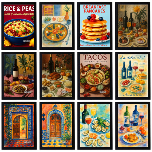 Vintage food bars - food,