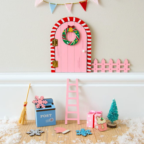 Christmas elf door - christmas, –