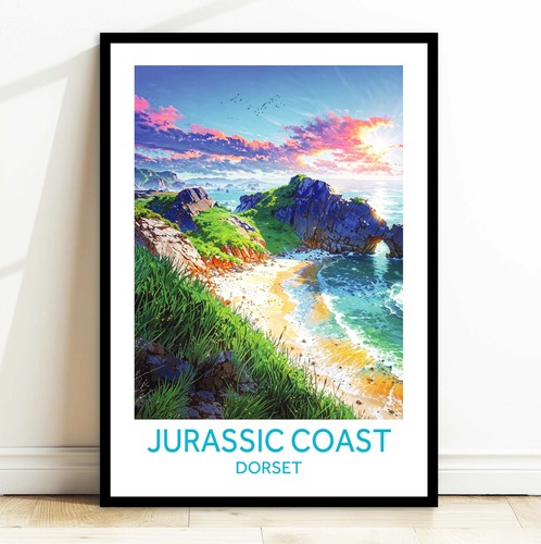 Dorset beach life - life, print