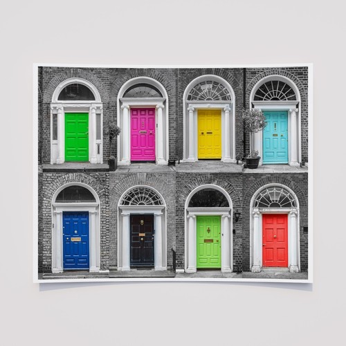 Georgian doors color - color, urban