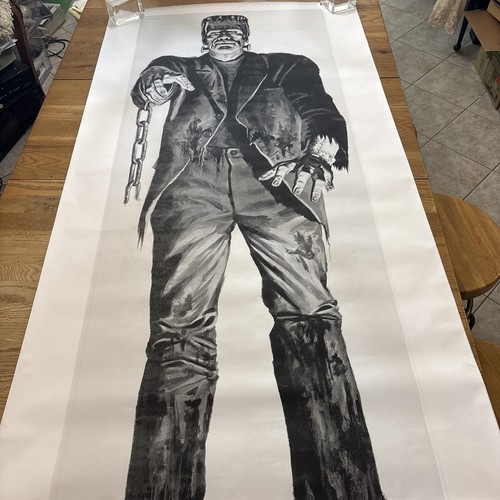 Frankenstein door poster - frankenstein,