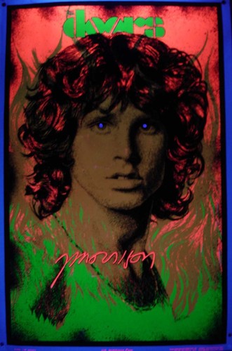 Jim morrison doors - morrison/doors, blacklight