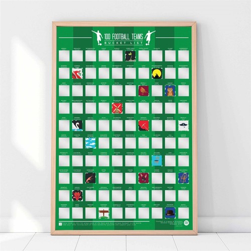 100 football teams scratch - 100,